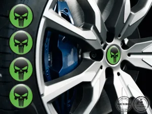 Wheel Sticker Edition Luxury Domed Logos